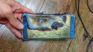 Samsung Note 7 Battery Explodes
