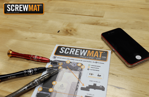 ScrewMat for Apple iPad 3 WiFi and Cellular