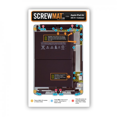 ScrewMat Collection for Apple iPad and iPod