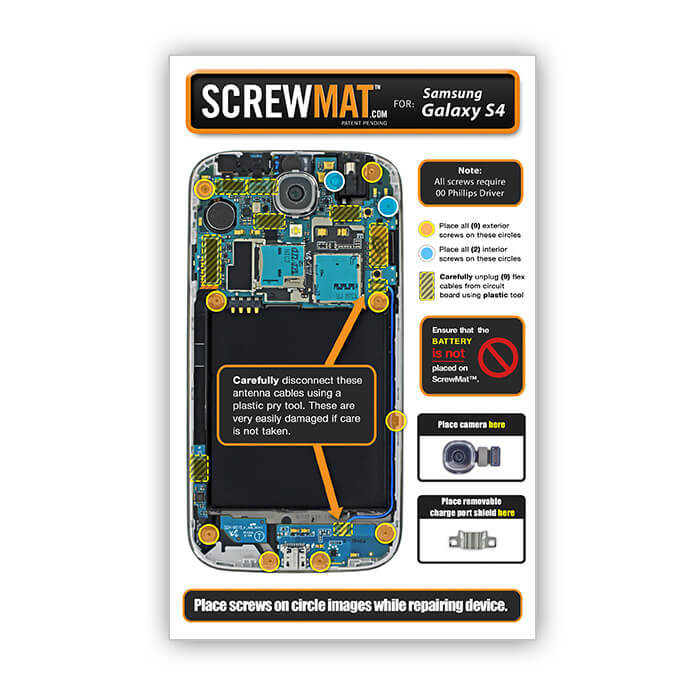 ScrewMat for Samsung Galaxy S4