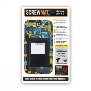 ScrewMat for Samsung Galaxy Note 2