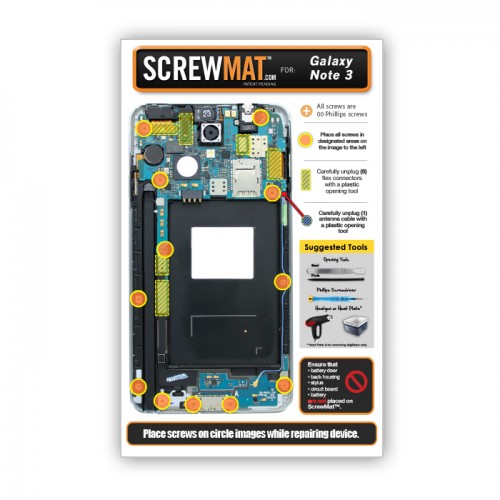 ScrewMat for Samsung Galaxy Note 3