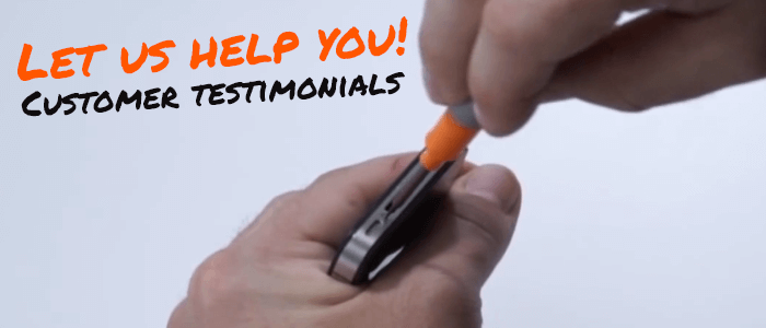 Great Instructions and Fast Service, Testimonies