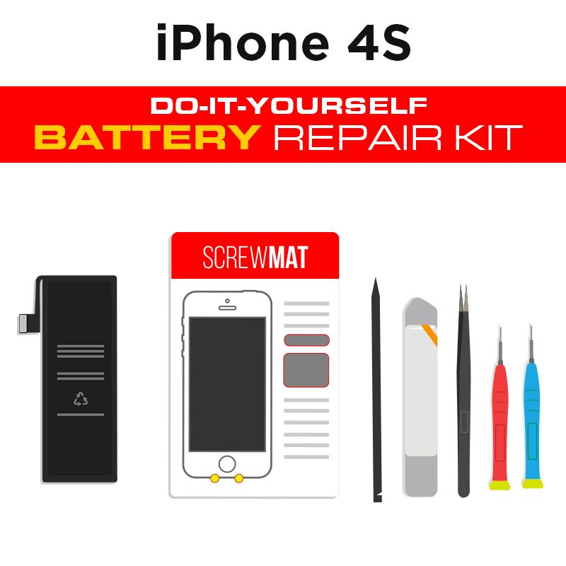 film Slik Lao iPhone 4s Battery Replacement Kit | Replace iPhone 4S Battery